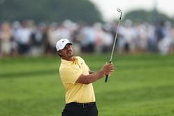 How did Brooks Koepka perform in Round 2 of the 2025 US Open?
