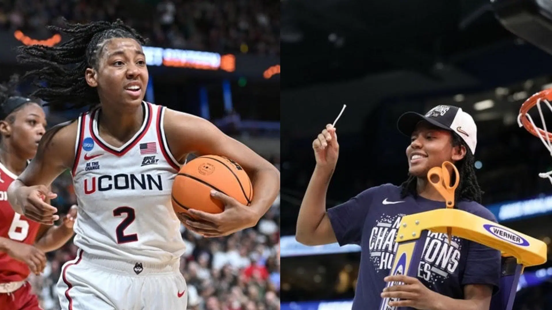 UConn Huskies basketball star KK Arnold 