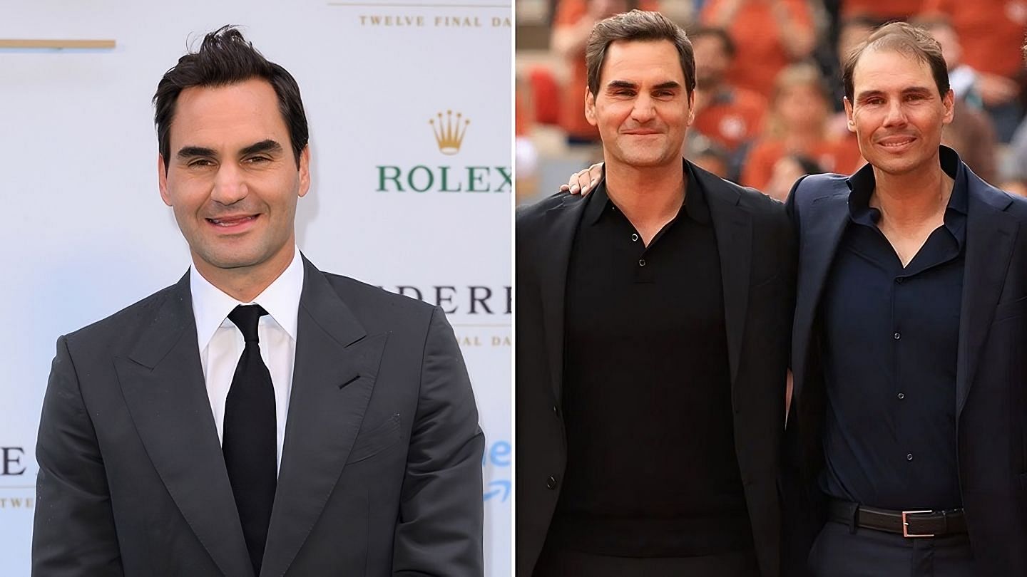 Roger Federer is following in Rafael Nadal