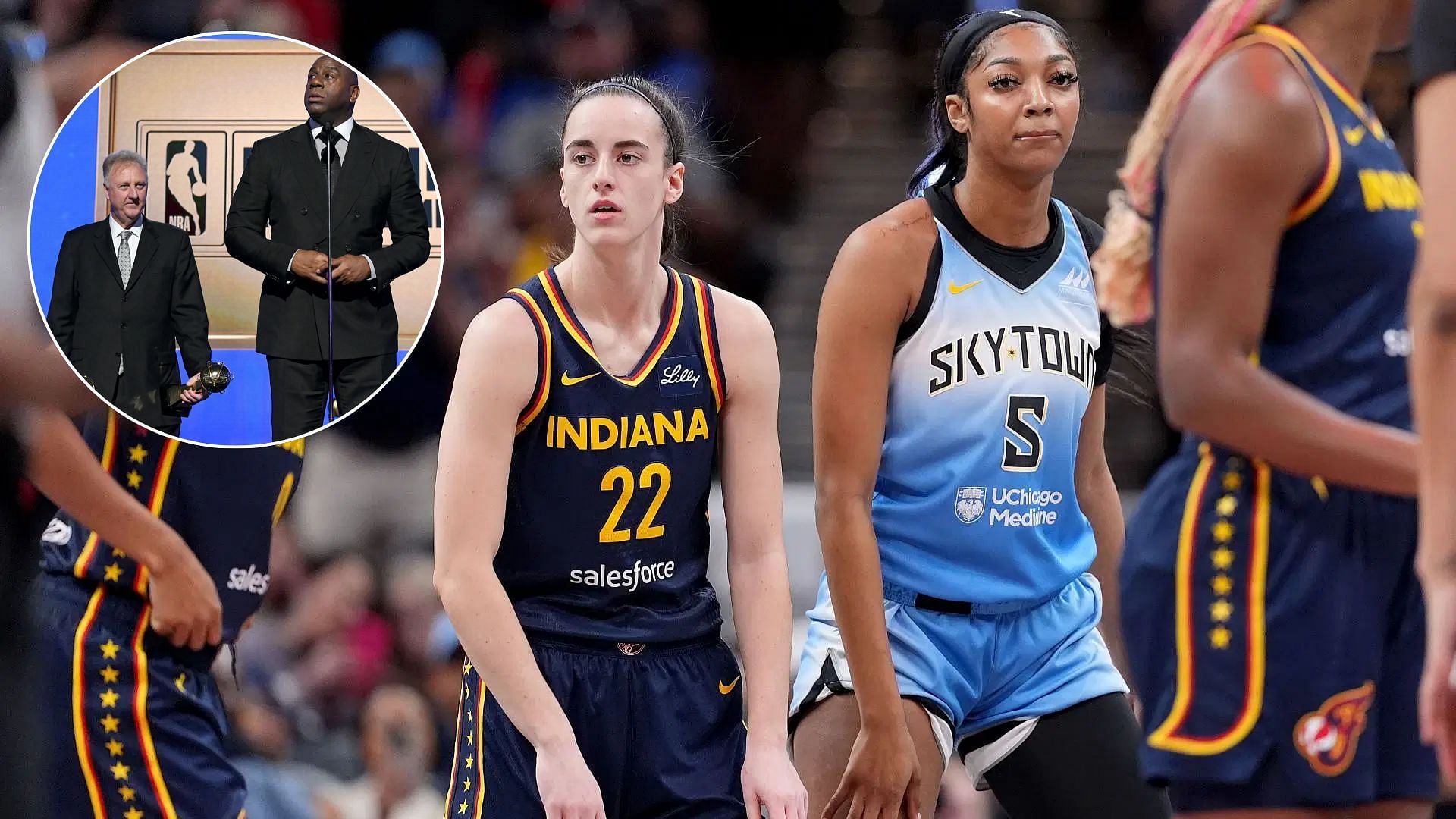 Candace Parker states her reason for not buying the Magic Johnson and Larry Bird comparisons between Angel Reese and Caitlin Clark