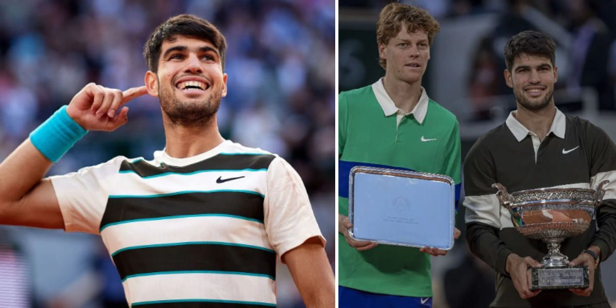 WATCH: Carlos Alcaraz parties into the night to celebrate historic French Open triumph over Jannik Sinner