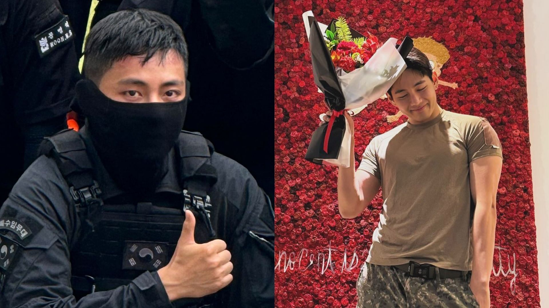 BTS&rsquo; Taehyung earns Special Warrior title, joins Hall of Fame with year-long military recognition (Images Via Instagram/@thv) 