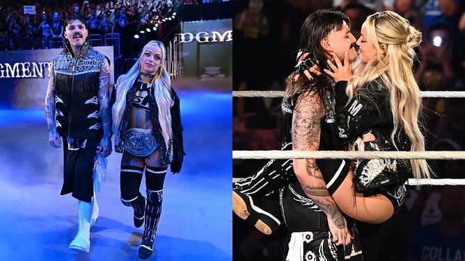 Liv Morgan addresses impromptu kiss with Dominik Mysterio at Netflix Tudum