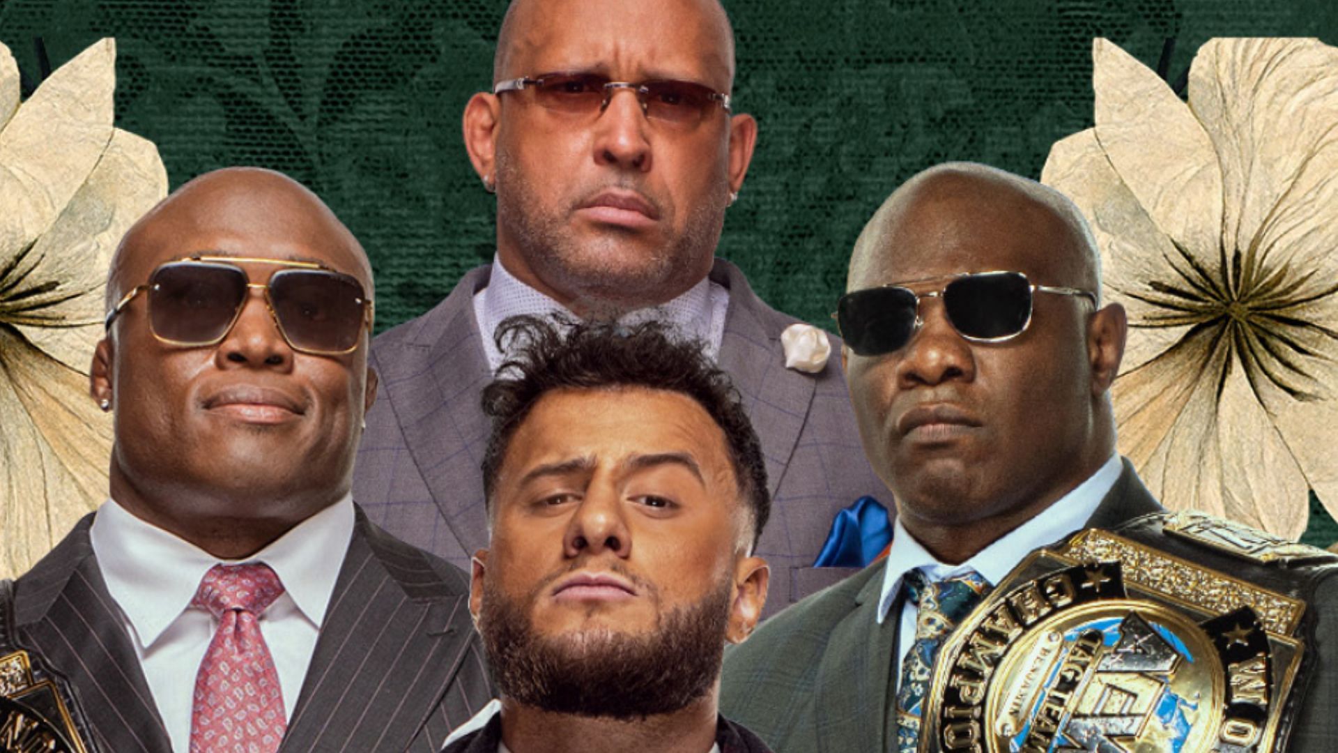 The Hurt Syndicate currently consists of four members. (Images via AEW Facebook) 