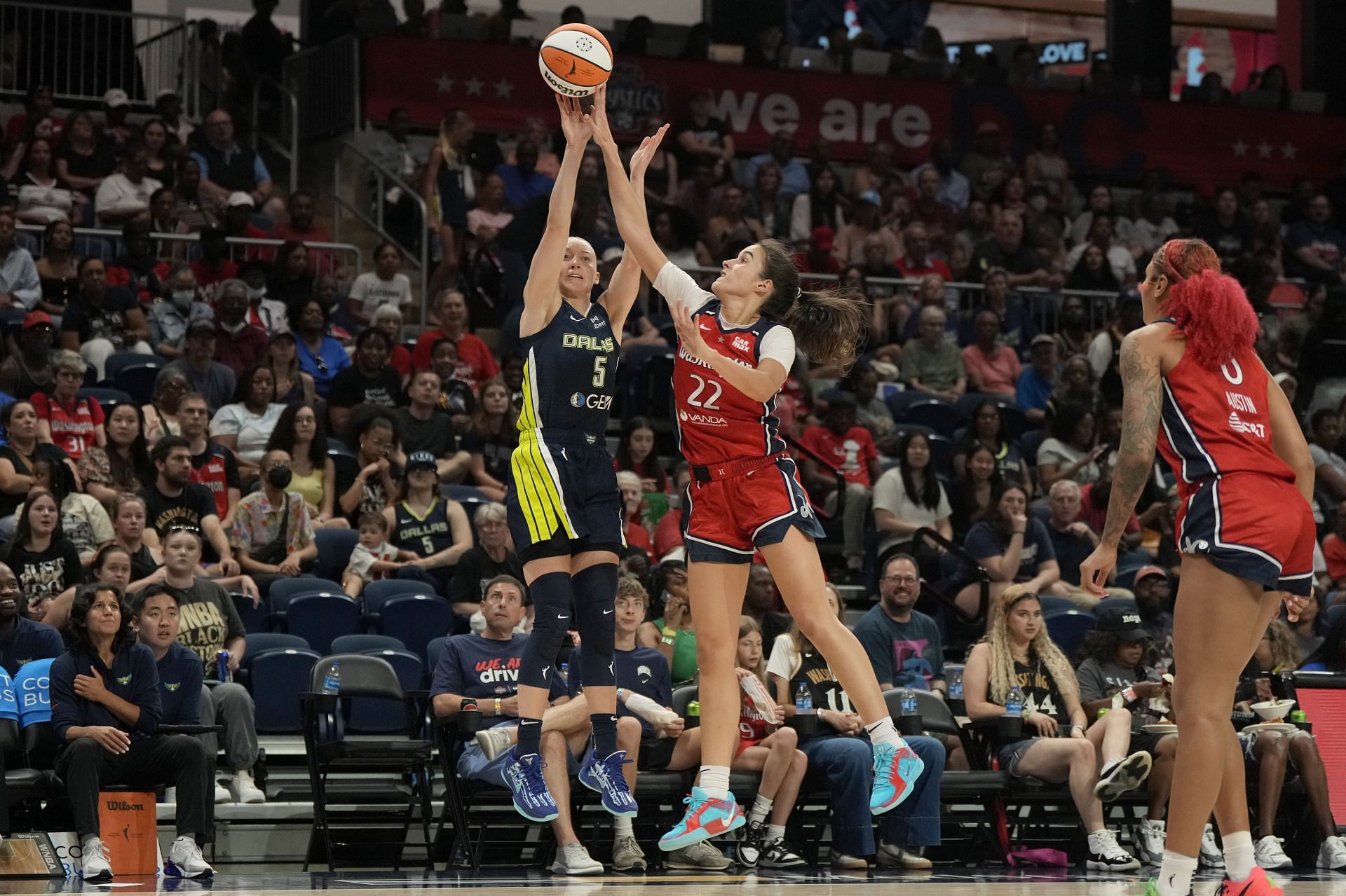 Dallas Wings v Washington Mystics - Source: Getty