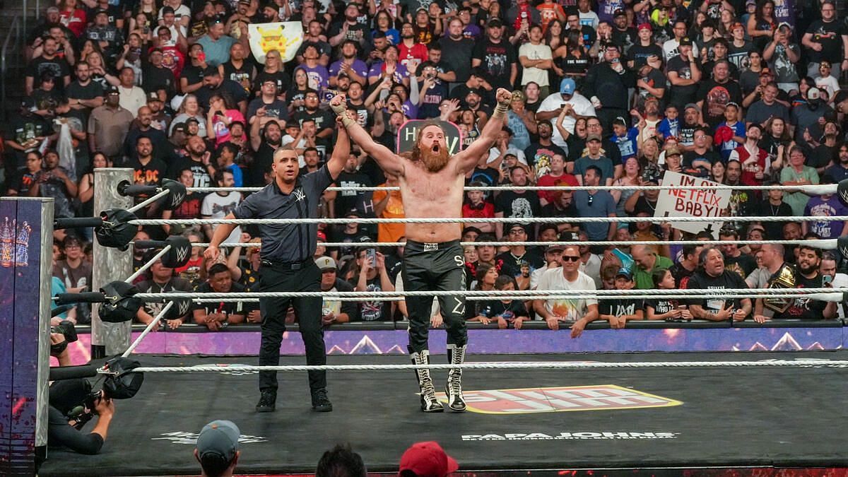 Sami Zayn wins his qualifying match [Image Credit: wwe.com]