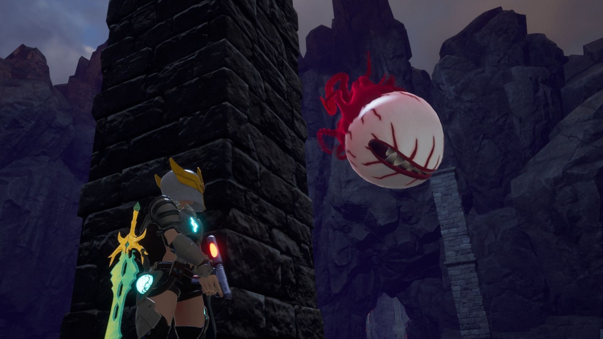 The Eye of Cthulhu is weak to fire damage (Image via Pocketpair)