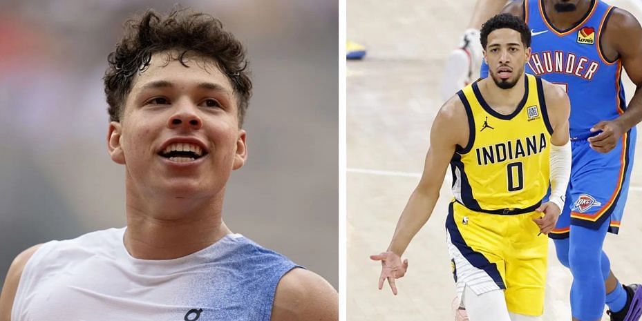 Ben Shelton and Tyrese Haliburton (Source: Getty)