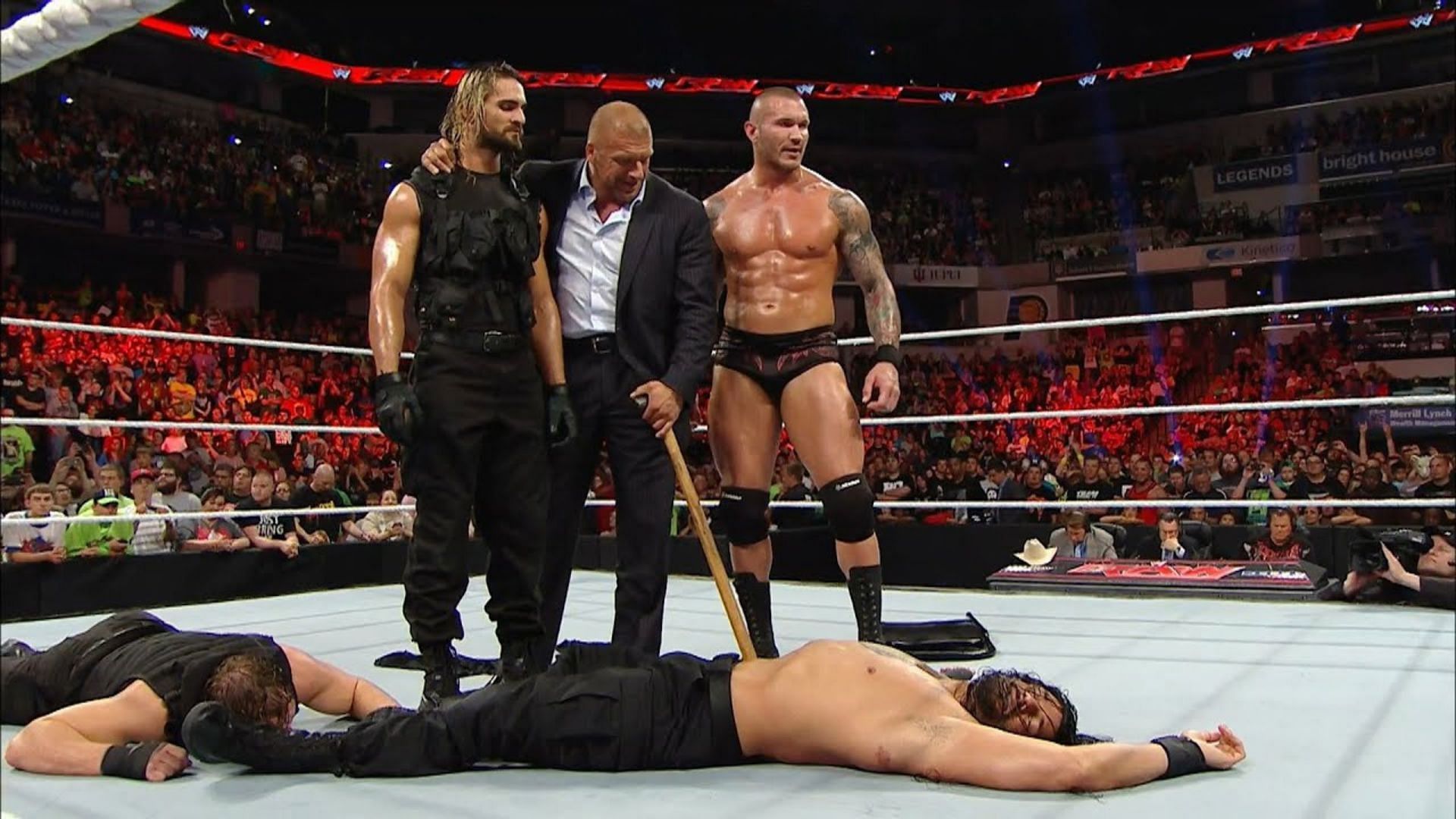 Seth Rollins broke up The Shield (Image Credits: WWE on YouTube)