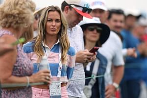 Brooks Koepka’s wife Jena Sims flaunts $90 golf tee bracelet at 2025 US Open