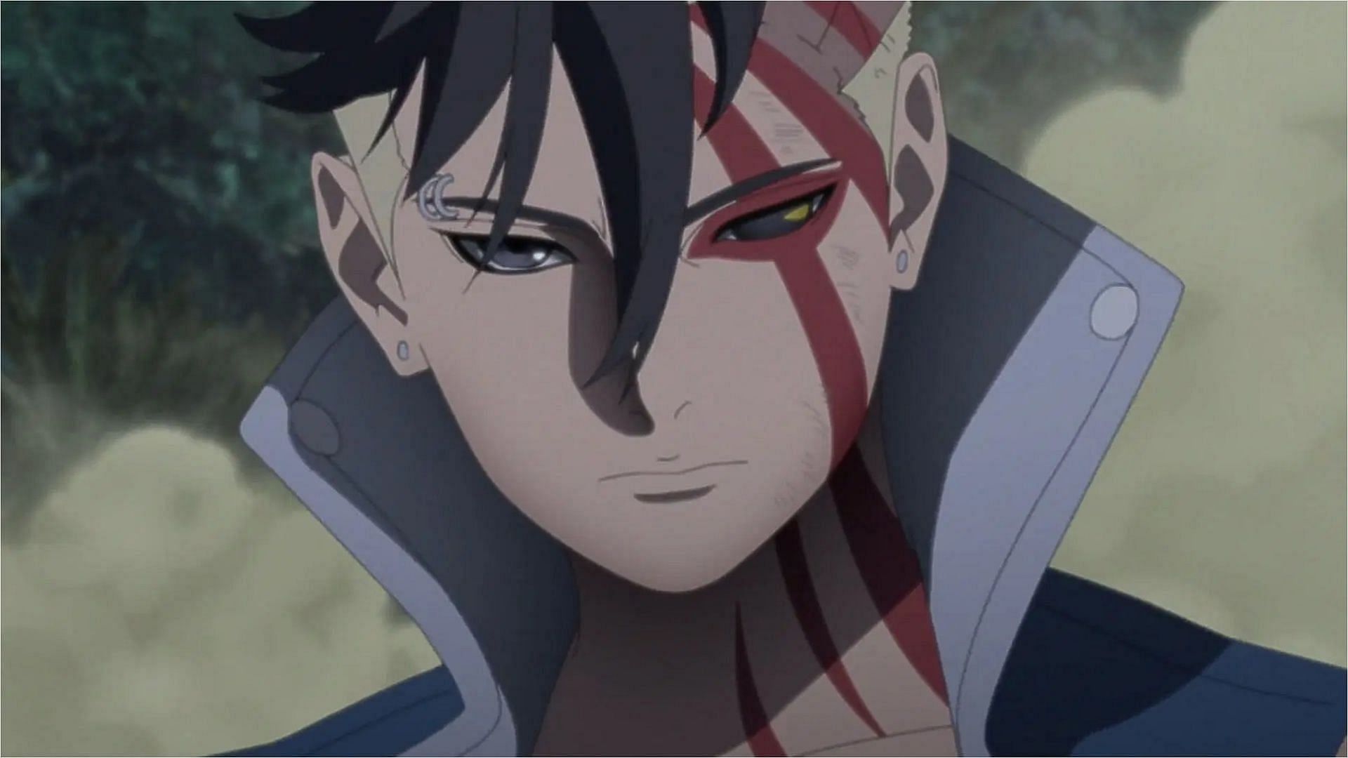 Kawaki using his body modification abilities as seen in the anime (Image via Studio Pierrot)