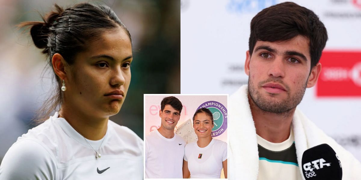 Emma Raducanu sets the record straight about dating rumors with Carlos Alcaraz (Source - GETTY)