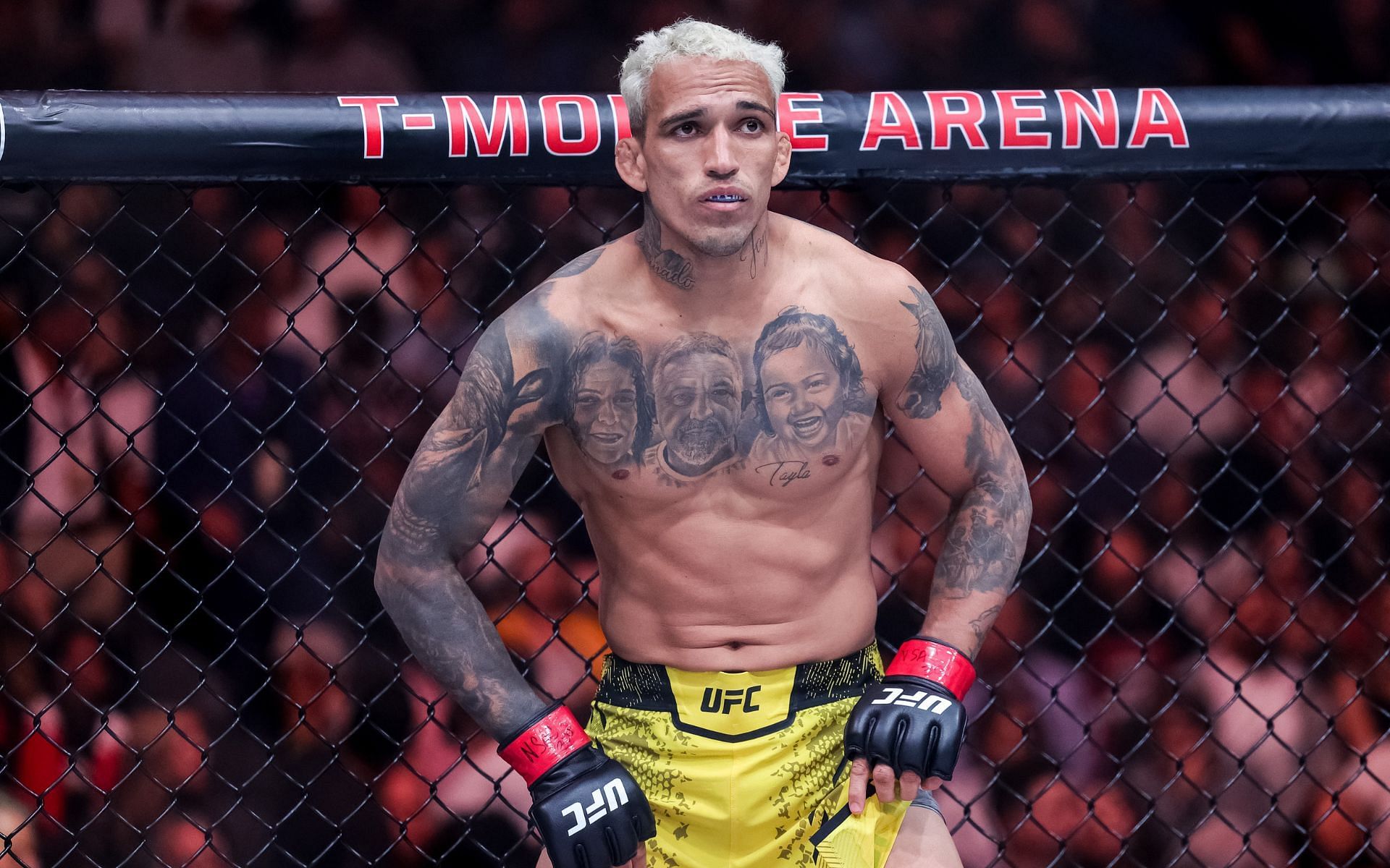 Charles Oliveira will take on Ilia Topuria at UFC 317. [Image courtesy: Getty]