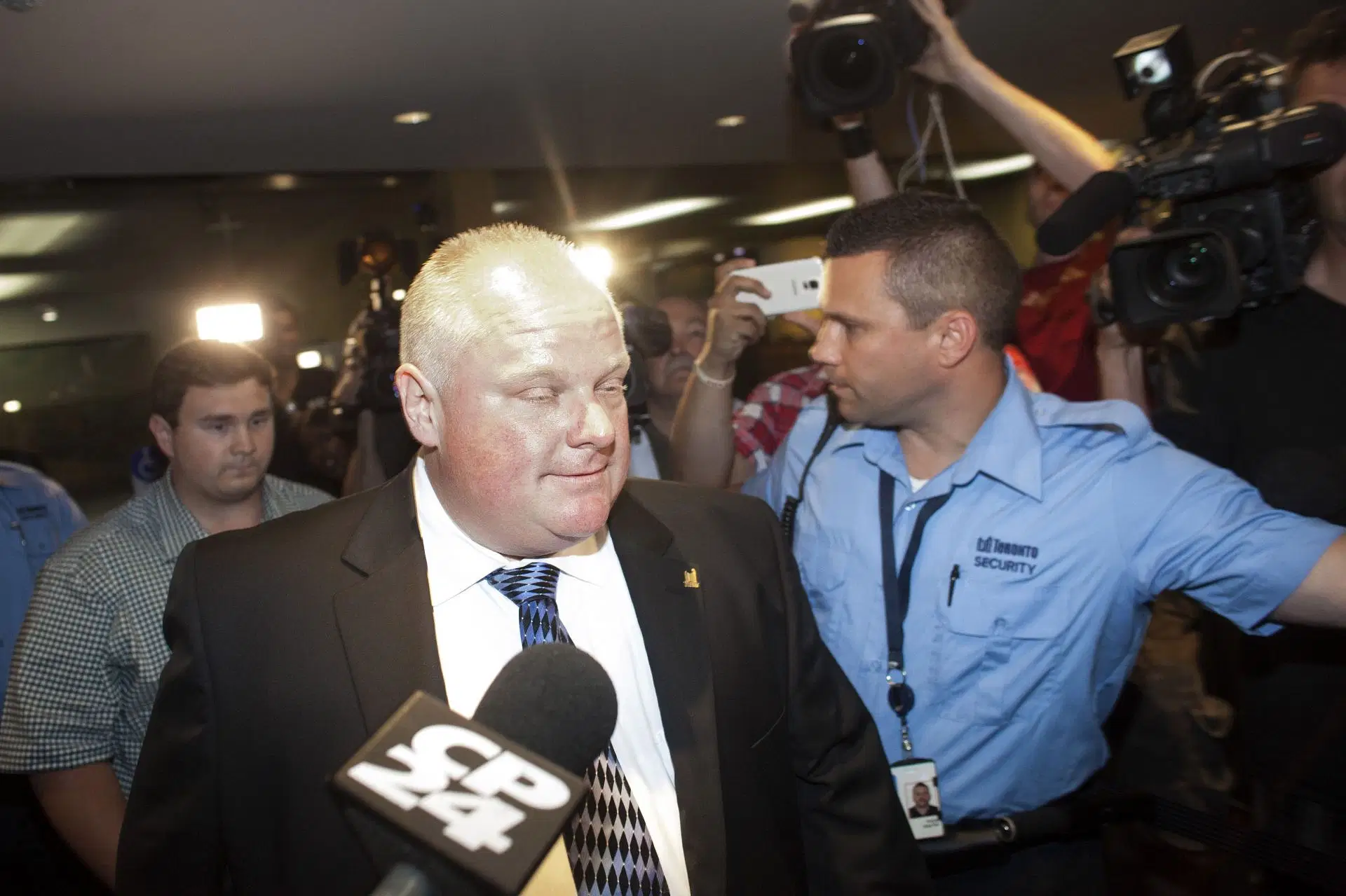 Toronto Mayor Rob Ford Returns To Work After Rehab - Source: Getty