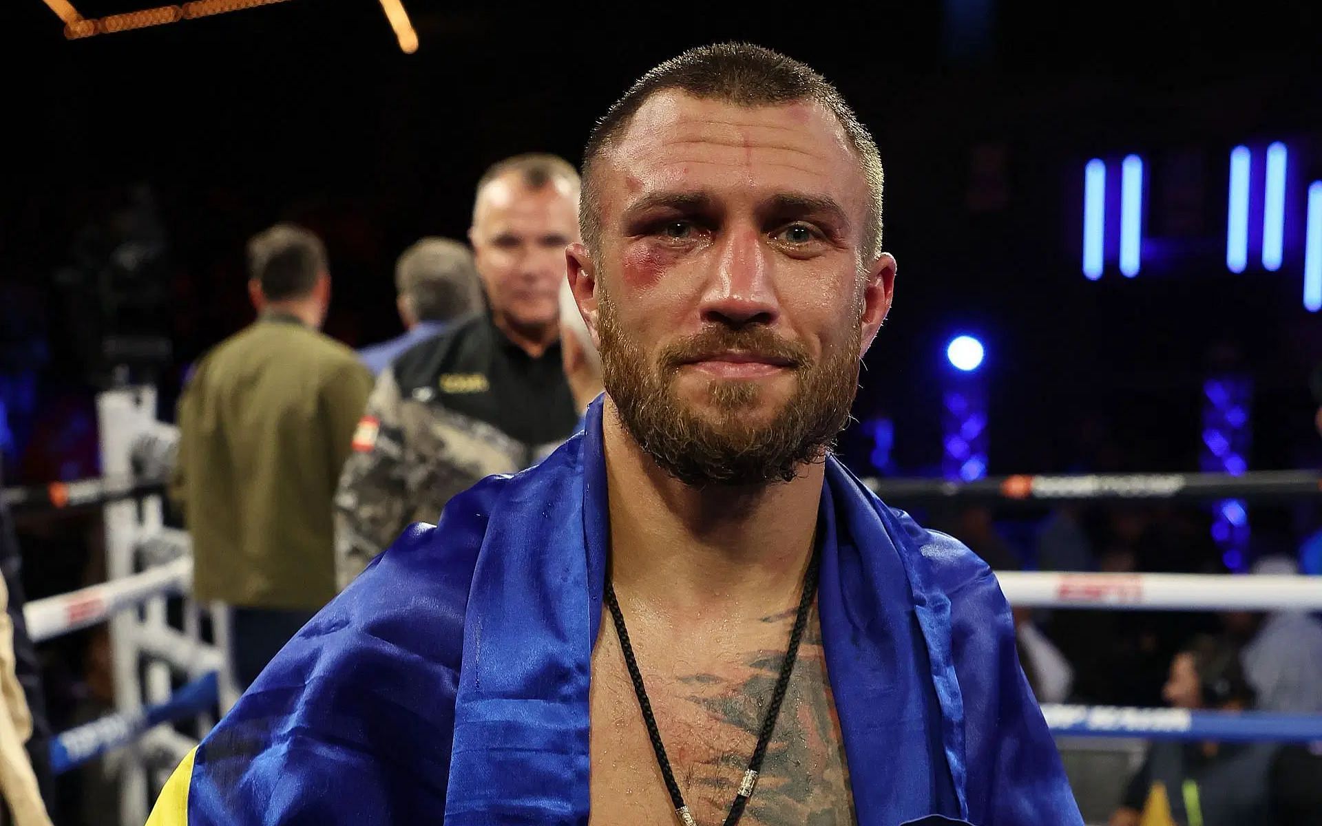 Vasiliy Lomachenko announces his retirement from boxing. [Image courtesy: Getty]