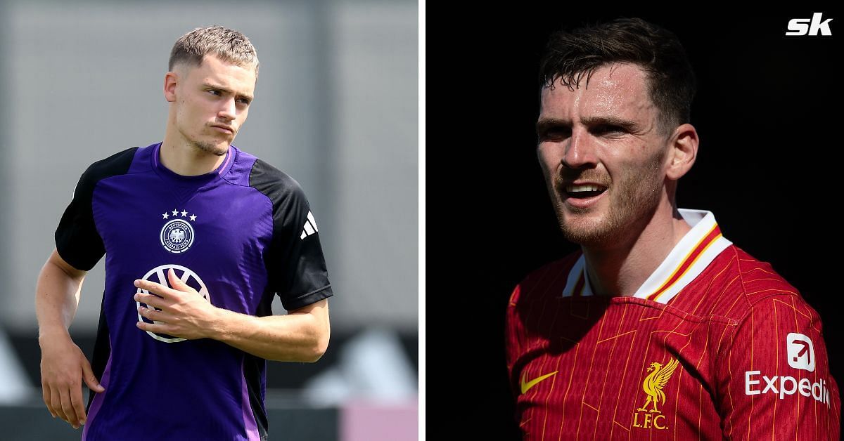 Florian Wirtz and Andy Robertson.