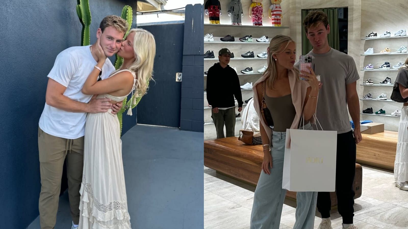Sofia Hildebrand and Miller Moss (Image credit: Instagram/@siahildebrand)