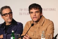 Wagner Moura at "O Agente Secreto" Press Conference - The 78th Annual Cannes Film Festival (Image via Getty)
