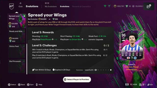 EA FC 25 Spread Your Wings Evolution: Best players to use, all upgrades ...
