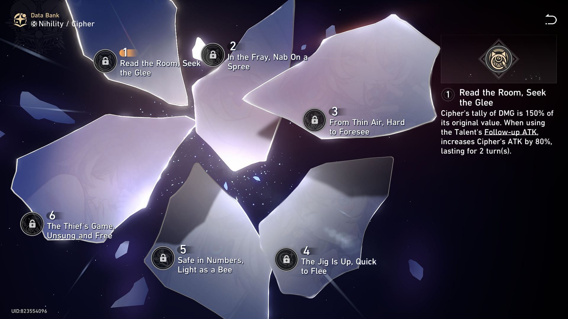 Cipher&#039;s first Eidolon (Image via Sportskeeda Gaming // HoYoverse)