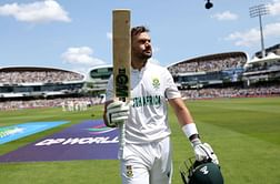 Aiden Markram falls for an outstanding 136 just before South Africa's historic win in 2025 WTC final against Australia [Watch]