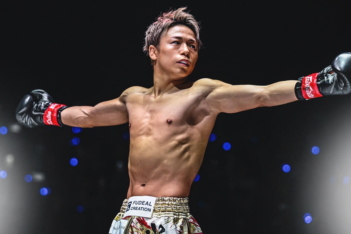 Japanese kickboxing royalty Takeru Segawa. [Photo via: ONE Championship]