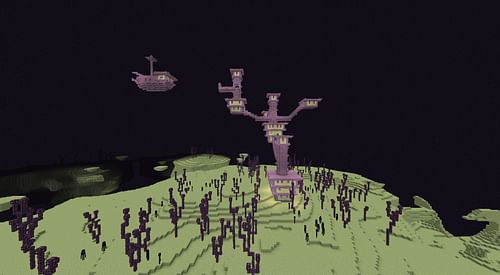 End Dimension badly needs an update (Image via Sportskeeda Gaming || Mojang Studios)