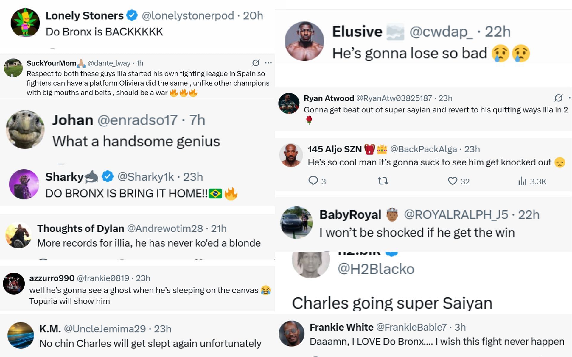 Fan reactions. [Screenshots courtesy: @ChampRDS on X]