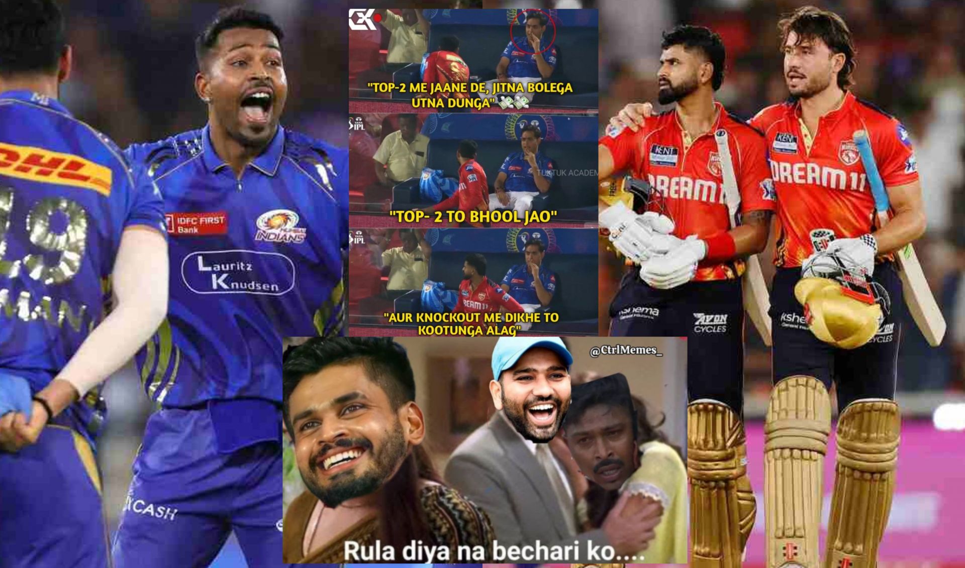 "Sir maine galti se Shreyas ki jagah Venkatesh lyer ko khareed liya"- Top 10 funny memes as PBKS' victory vs MI in IPL 2025 Qualifier 2