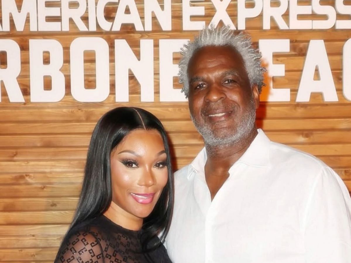 Angela and Charles Oakley from The Real Housewives of Atlanta (@angelaoakley34)Image via Instagram/@