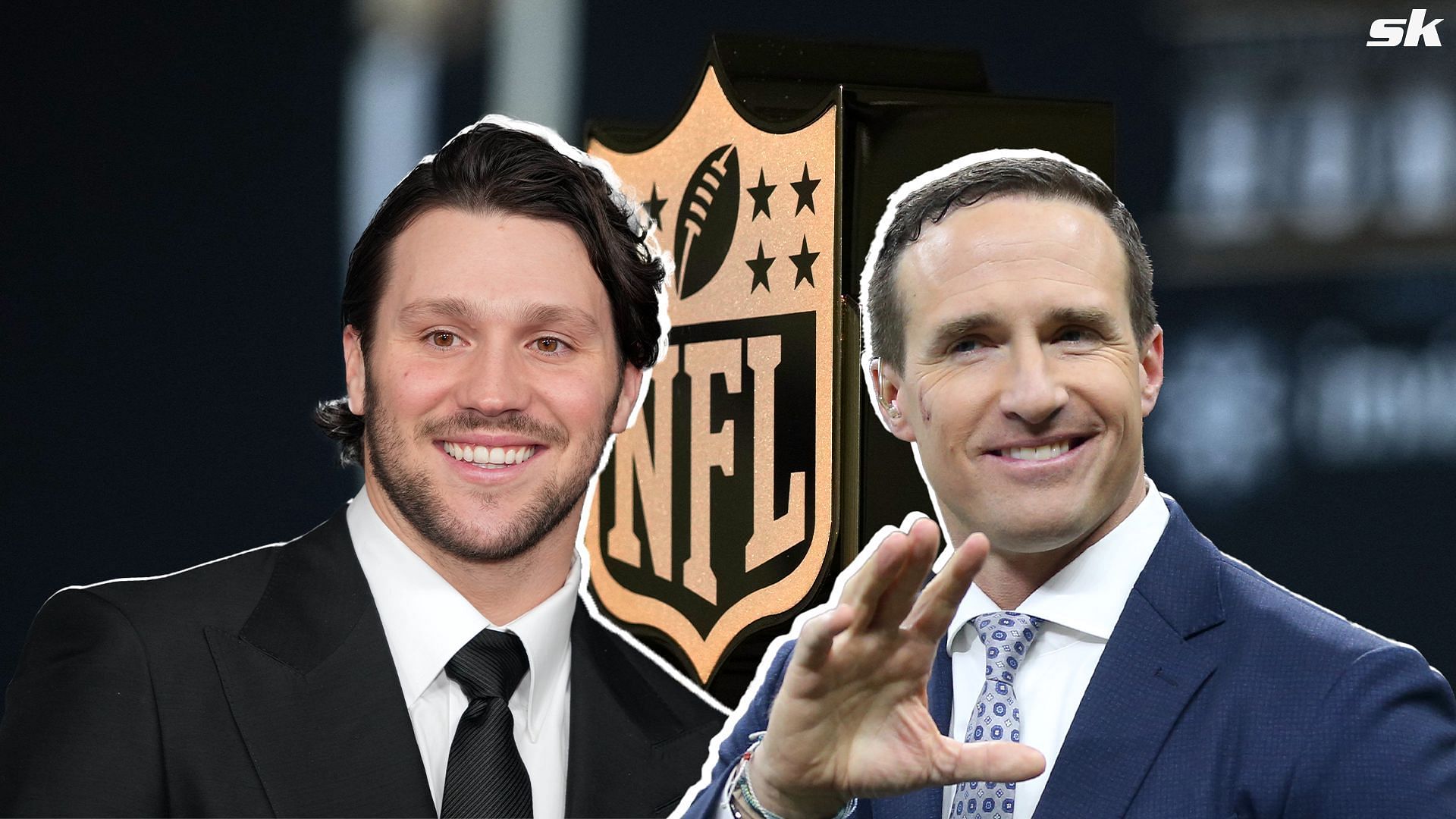 &quot;Argue with your mama, not me&quot;: Ex-NFL WR snubs Drew Brees from top 10 QB of all time list for Josh Allen [Source: Imagn]