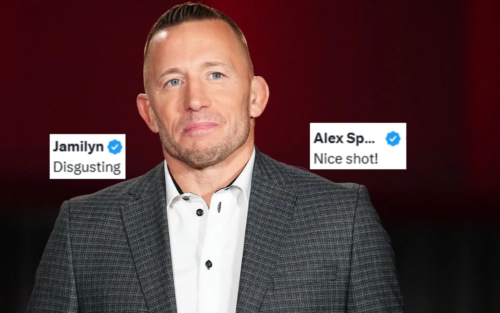"GSP killed Khabib” - Georges St. Pierre divides MMA fan base after shooting a bear during first hunting trip