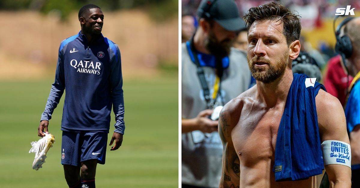 Lionel Messi and Ousmane Dembele faced off for the first time since leaving Barcelona in Atlanta
