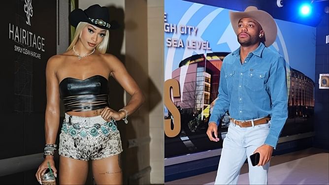 DiJonai Carrington amused as her cowboy look draws unexpected style parallels to ex- NBA champ Bruce Brown