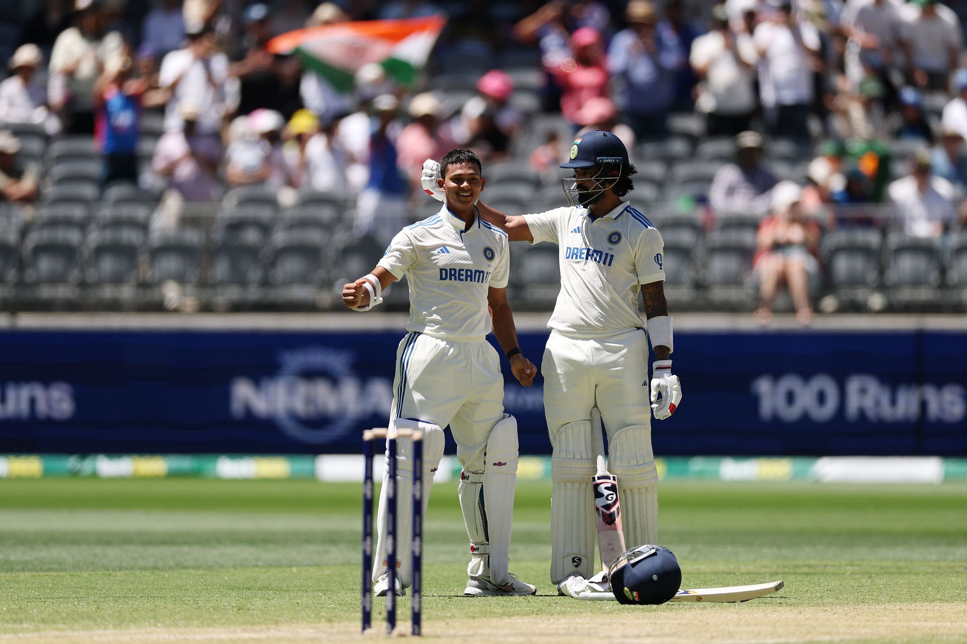 Yashasvi Jaiswal and KL Rahul will likely open for India in the first Test against England. [P/C: Getty]