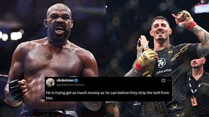 "Tom on his way to Ditty Boxing," "Trying get as much money as he can" - Jon Jones stuns fans with unexpected response to Tom Aspinall fight