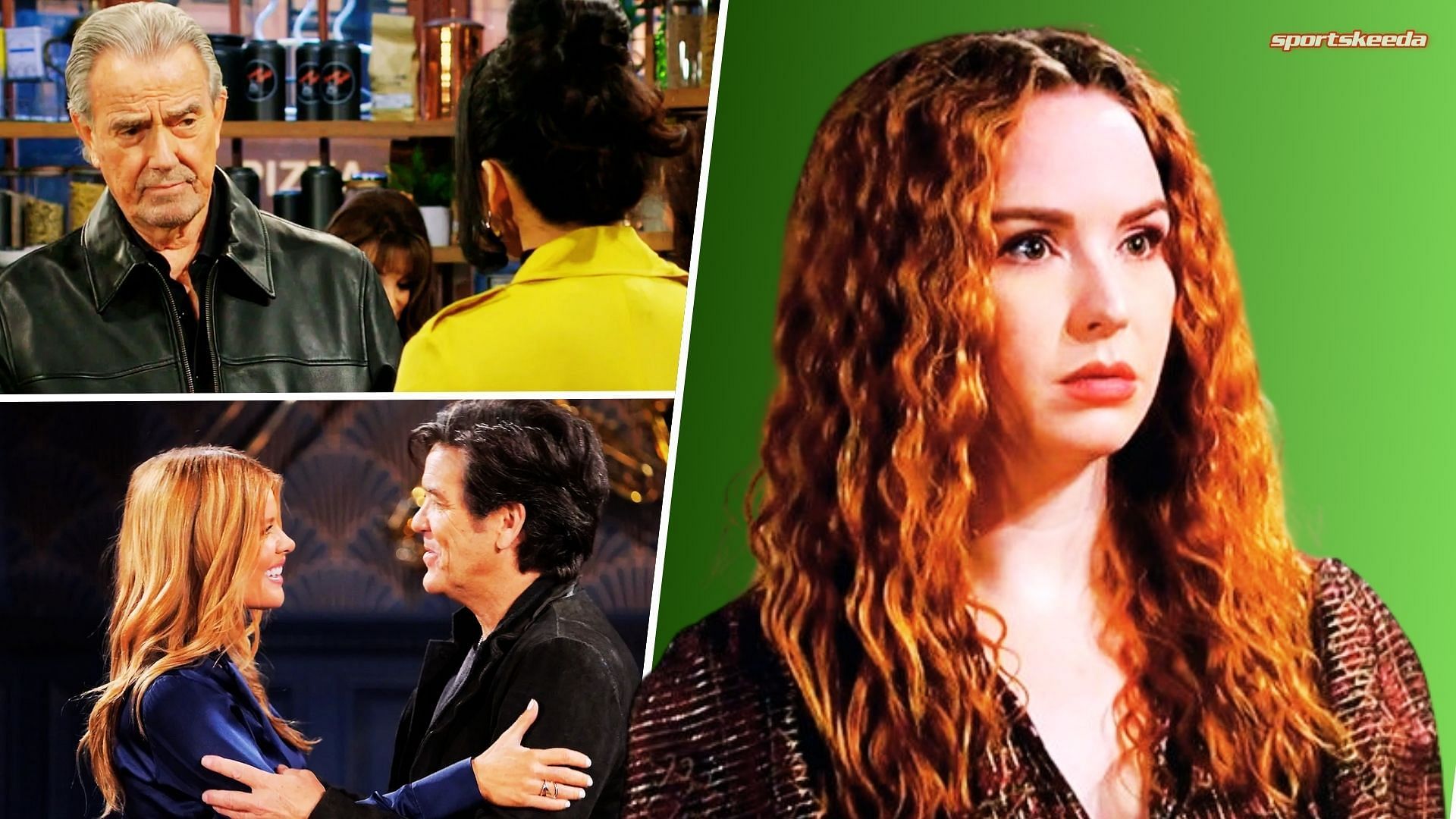 Audra, Victor, Daniel, Danny and Mariah on The Young and the Restless (Custom edit by sportskeeda, Original Image [CBS])