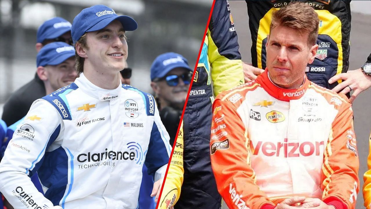 David Malukas and Will Power | Image via Getty