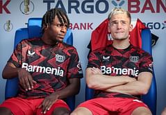 "Vacation mode with my bro" - Jeremie Frimpong shares pic alongside Florian Wirtz ahead of latter's reported move to Liverpool