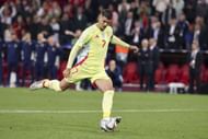 Spain striker Alvaro Morata in action in the Nations League