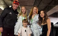 Scott Dixon and Emma Davies Dixon, along with their children, at the 2025 Indy 500 | Source: Instagram:@emmadaviesdixon