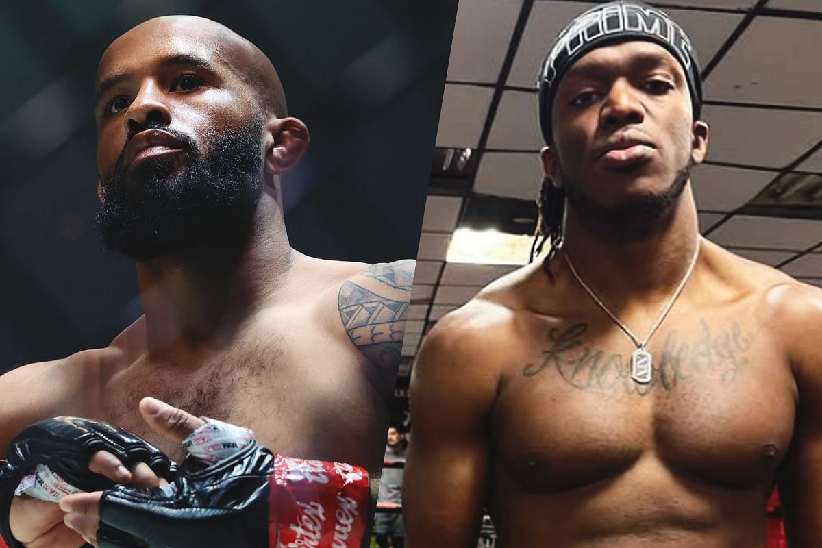 WATCH: MMA legend Demetrious Johnson taps out social media star KSI multiple times in under a minute