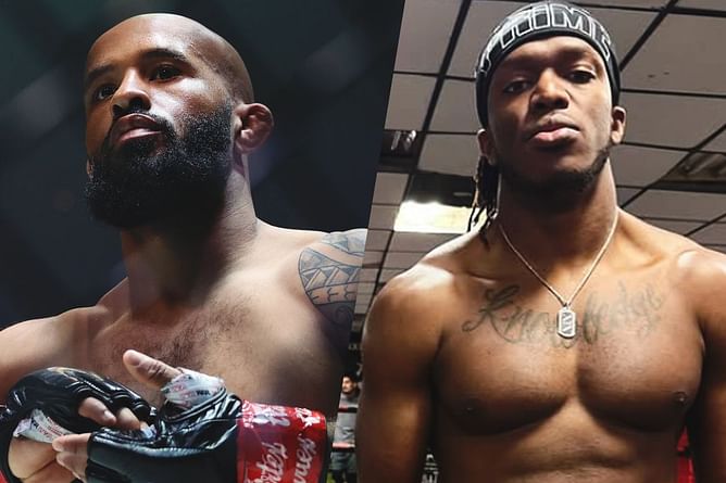 WATCH: MMA legend Demetrious Johnson taps out social media star KSI multiple times in under a minute