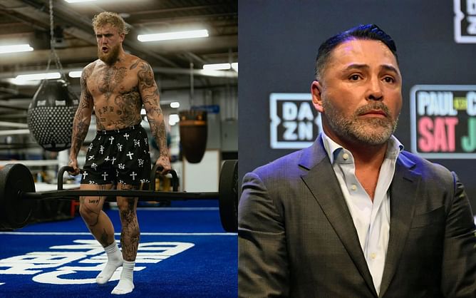 Oscar De La Hoya outlines "only reason" behind co-promoting Jake Paul vs. Julio Cesar Chavez Jr. fight