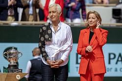 "Doing exactly same thing you accused Simone Biles of"- Martina Navratilova slams Riley Gaines for blasting Jasmine Crockett over Melania Trump remark