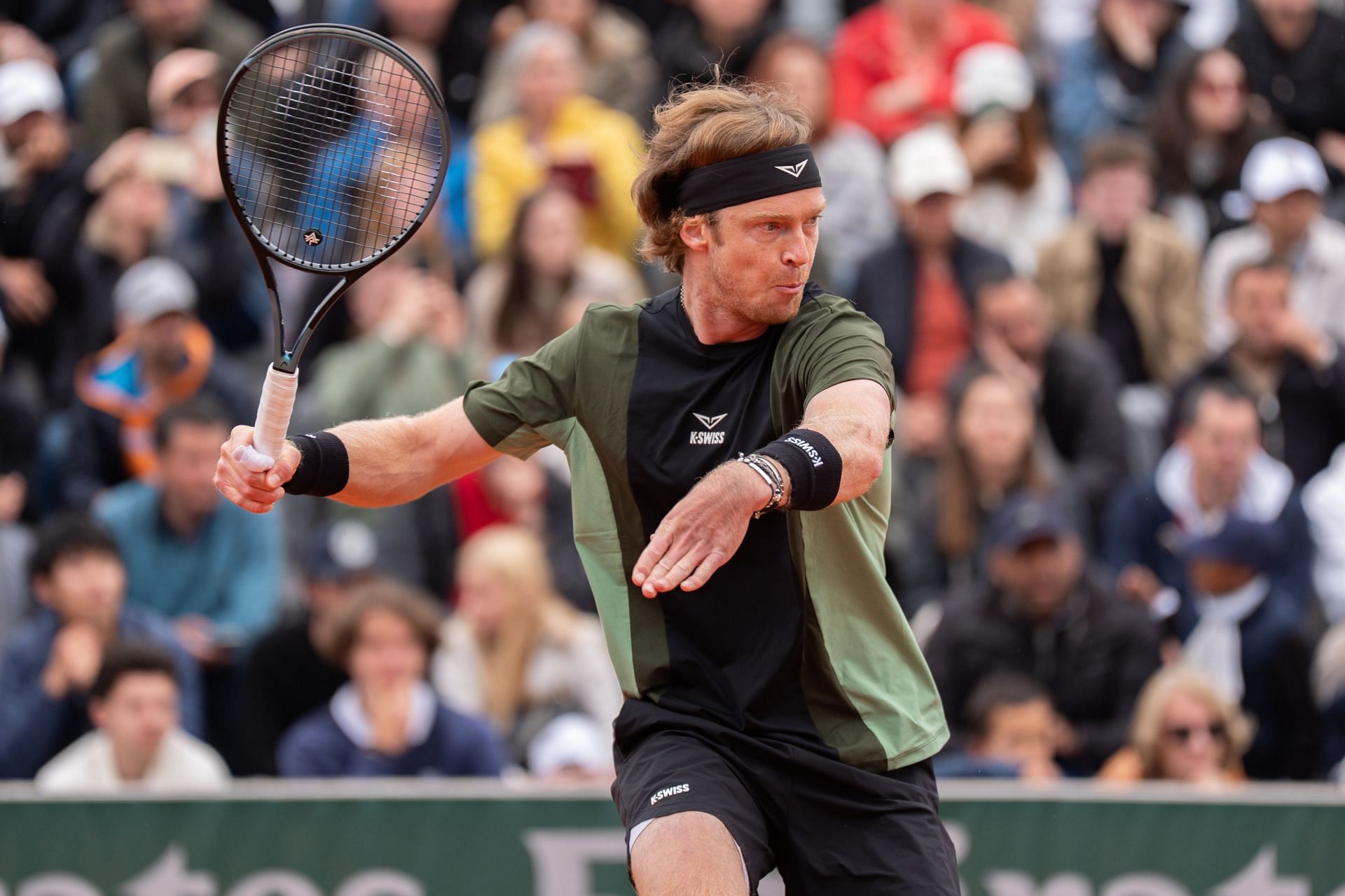 Andrey Rubev no francês Open 2025. (Foto: Getty)