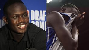 NBA draft prospect Khaman Maluach opens up about what inspired him to show up and play basketball back in Uganda
