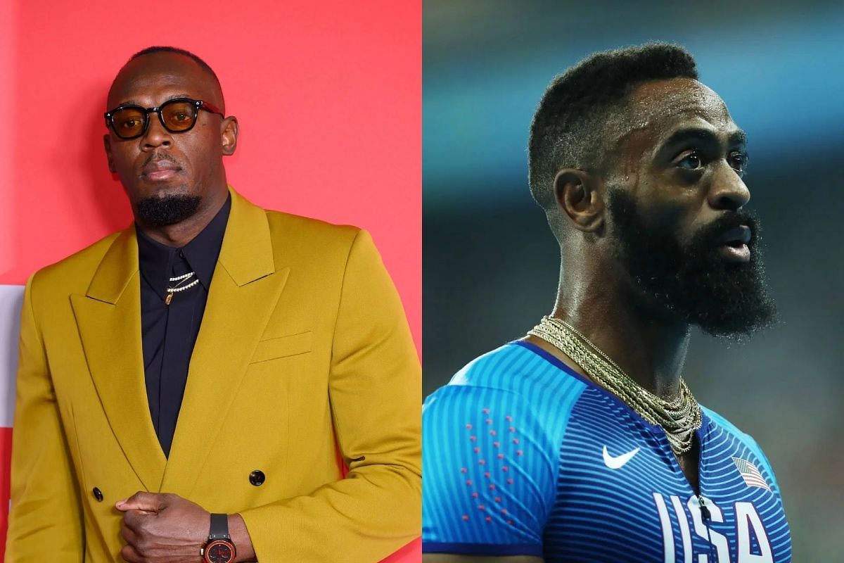 Usain Bolt and Tyson Gay - Source: Getty