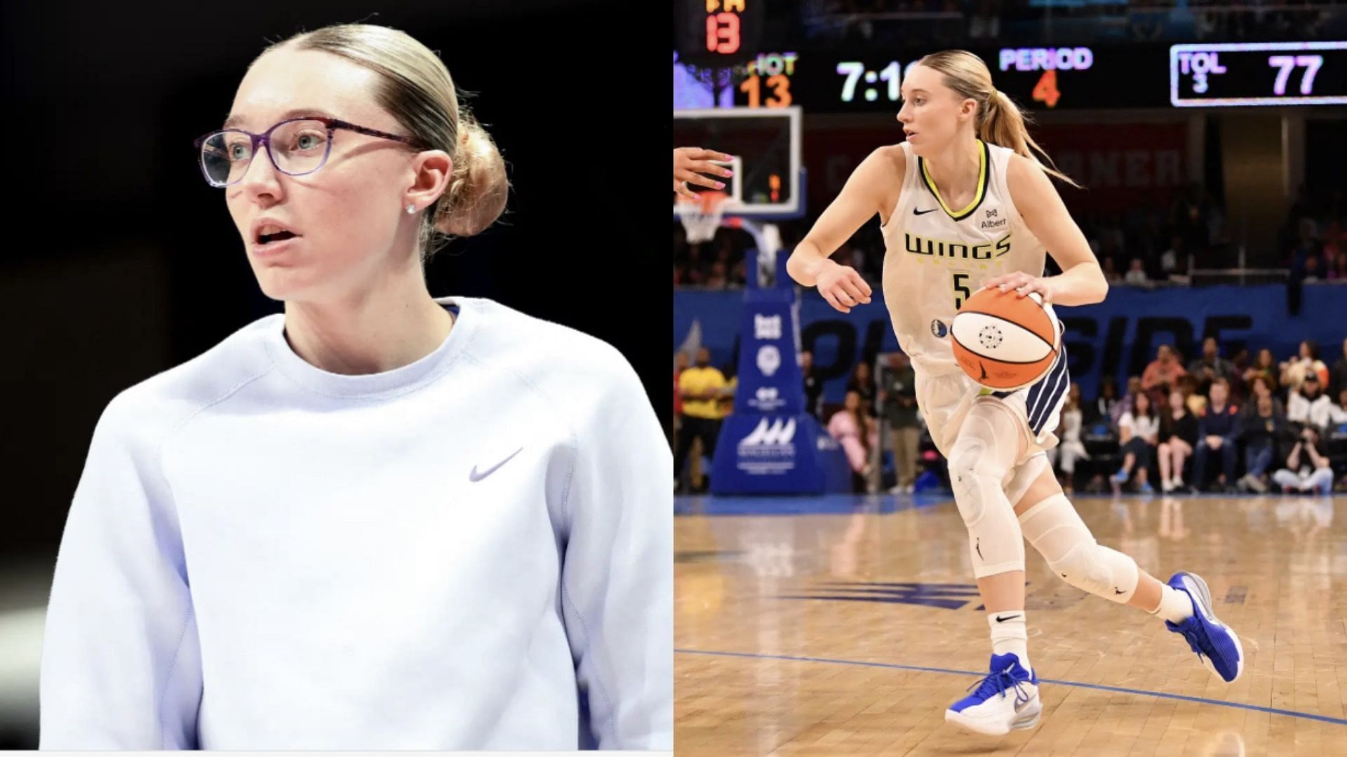 Dallas Wings star Paige Bueckers