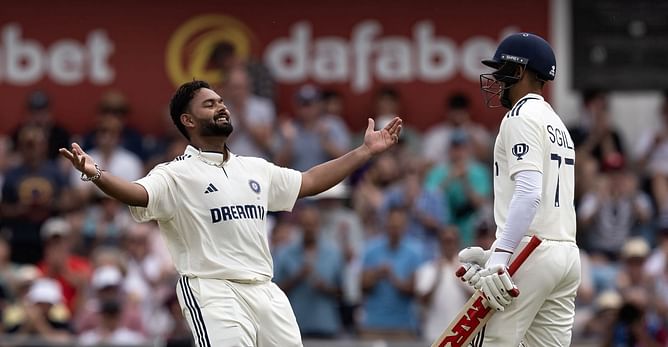 Rishabh Pant performs backflip after one-handed 6 to reach ton and surpass MS Dhoni in ENG vs IND 2025 1st Test [Watch]